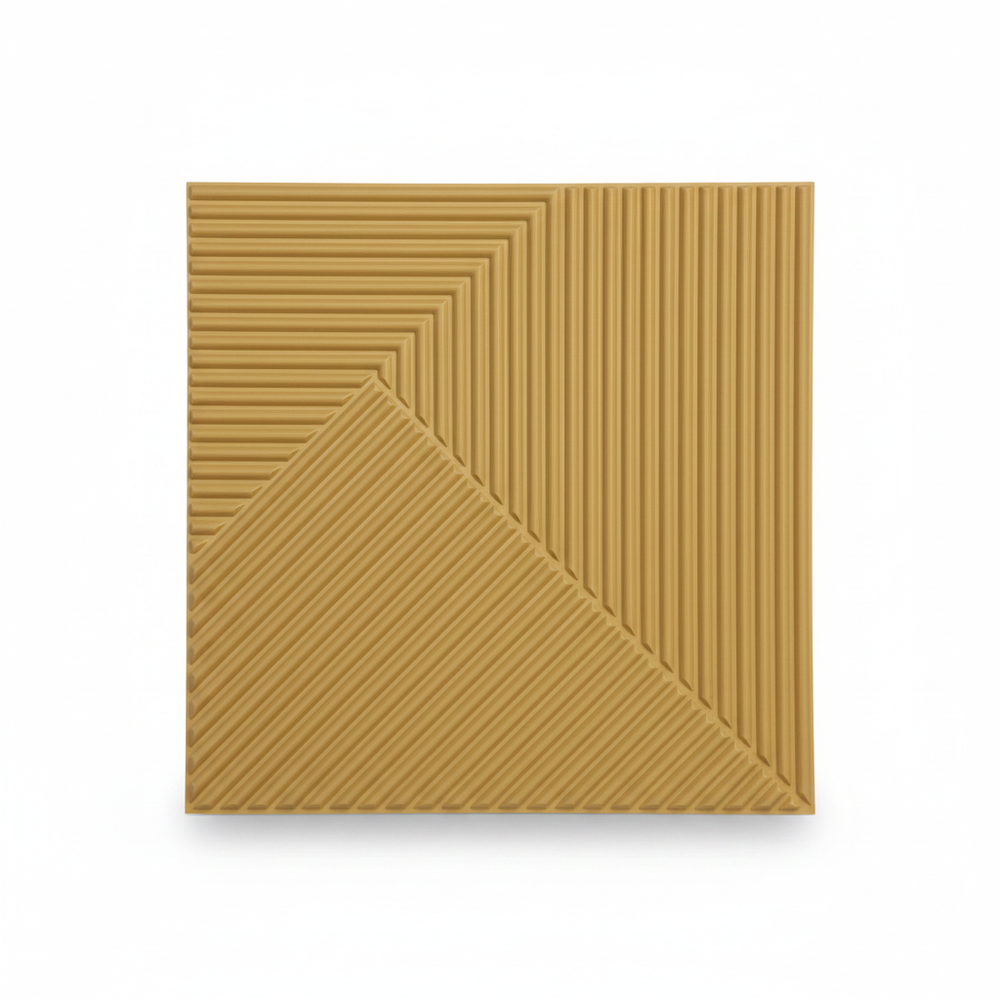 Diagonal Fan 3D Wall Panel — Pack of 12