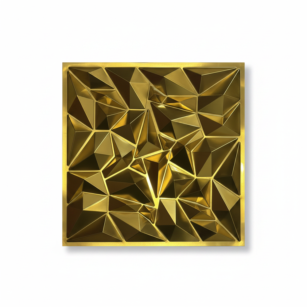 Faceted Crystal Imported Premium Panel — Pack of 12