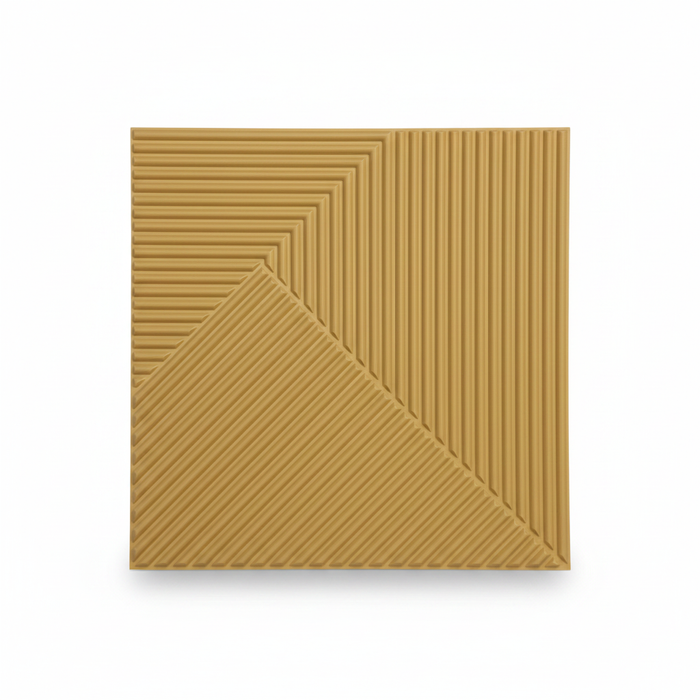 Diagonal Fan 3D Wall Panel — Pack of 12