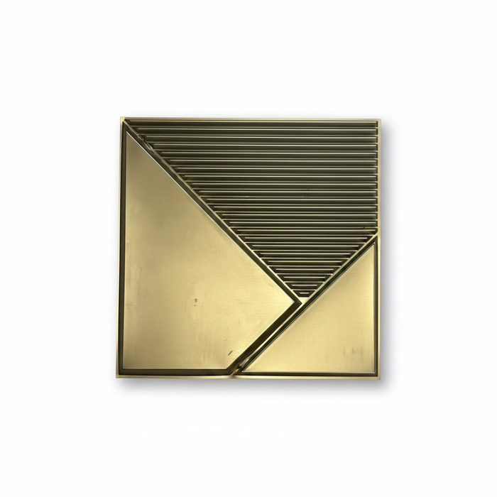 Split Diagonal Ribs 3D Wall Panel — Pack of 12