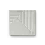 Split Diagonal Ribs 3D Wall Panel — Pack of 12 thumbnail 2