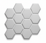Hexagon 3D Wall Panel — Pack of 12 thumbnail 2