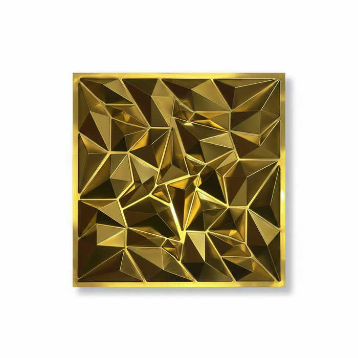 Faceted Crystal Imported Premium Panel — Pack of 12