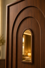 Dark Wooden — Arch / Niche 3D PVC wall panel styled room scene 3 — G&K Sons