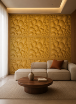 Pebble / Polka 3D PVC wall panel — styled room scene — G&K Sons