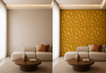 Pebble / Polka 3D PVC wall panel — styled room scene — G&K Sons
