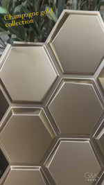 Champagne Gold — texture close-up, real demo